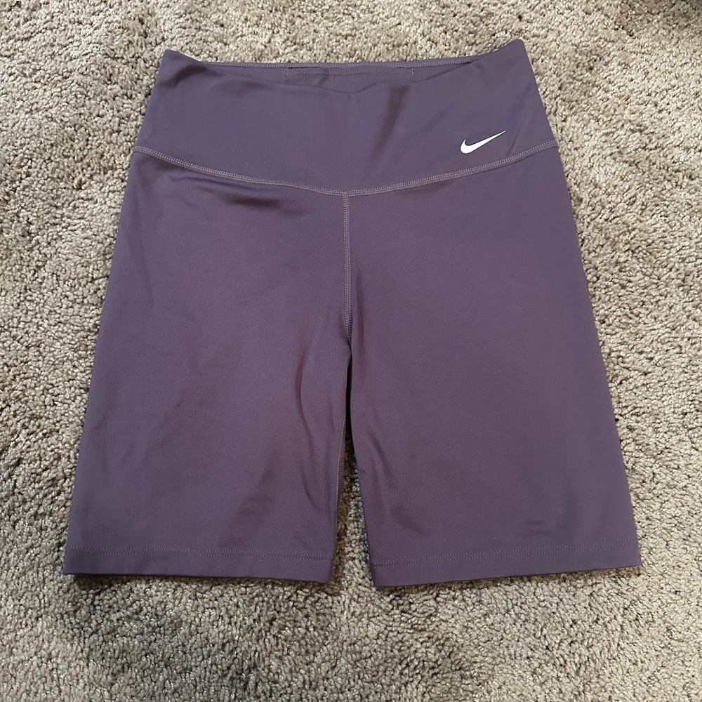 Nike Women's Purple Biker Shorts